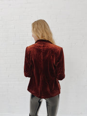 The Velvet Blazer - Amber Rusto