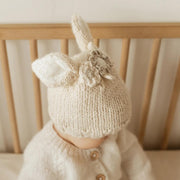 Flower Bunny Beanie Natural Baby & Kids