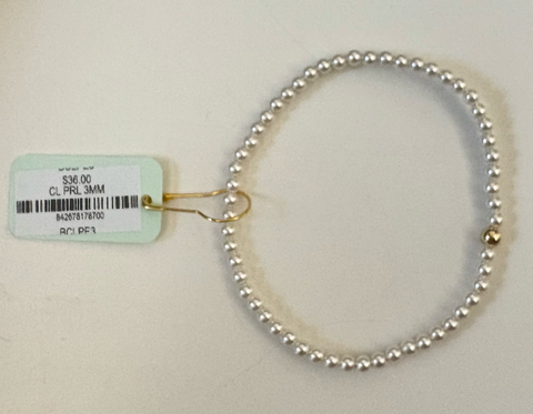 E. Newton Classic Pearl 3mm Bead Bracelet