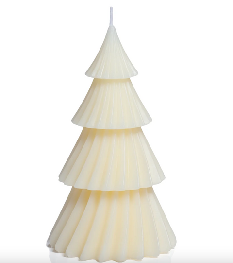 Ivory Twinkle Tree Candle