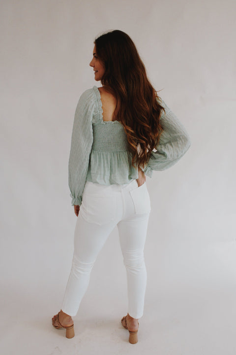 Bali Smocked Top