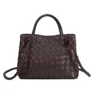 Selma Espresso Recycled Vegan Top Handle Bag