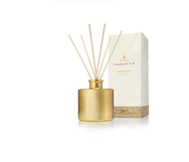 Frasier Fir Gilded Reed Diffuser, Petite Gold