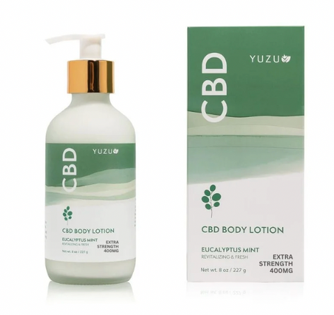 Eucalyptus Mint CBD Lotion - ShopTheCue