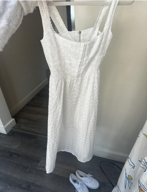 Eyelet Midi