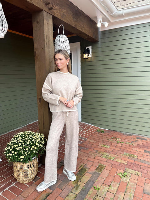 Cozy Combo Set Sweater Oatmeal