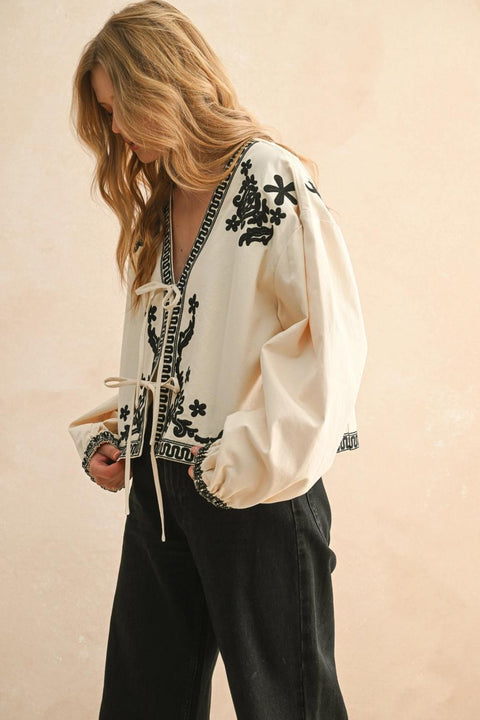 Brody Embroided Blouse