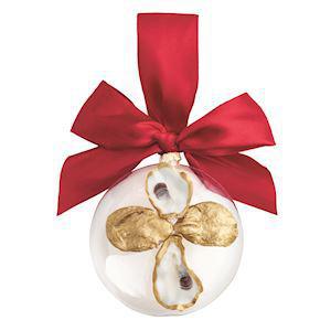 Cross Oyster Ornament