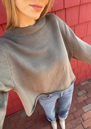 Always A Breeze Sweater - Olive