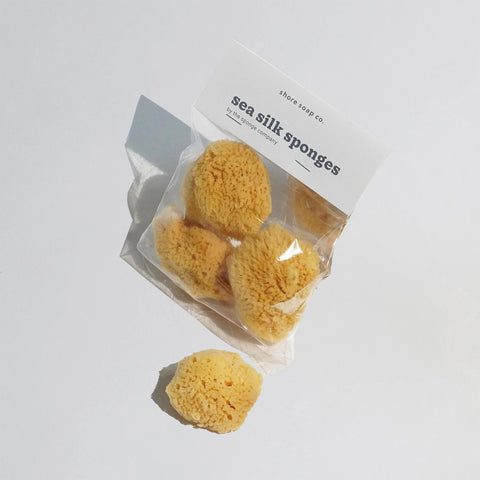 Shore Soap Sea Silk Sponges