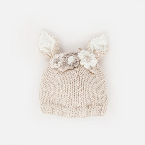 Flower Bunny Beanie Natural Baby & Kids