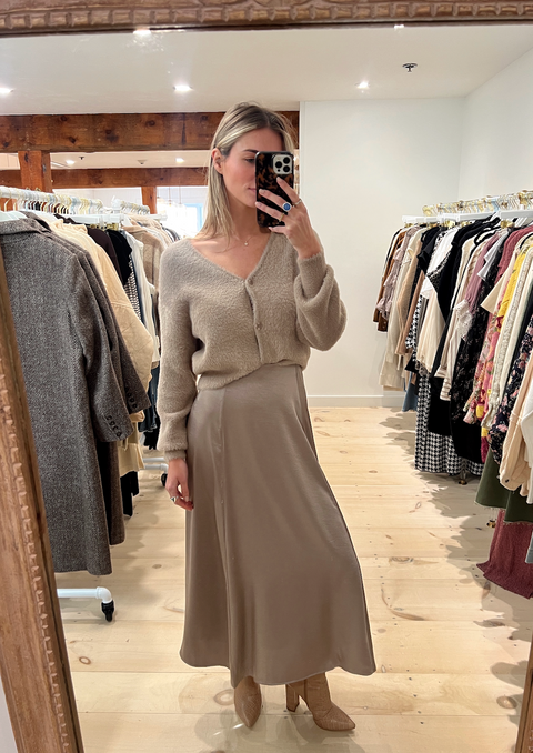 Northpointe Midi Skirt- Moonlight