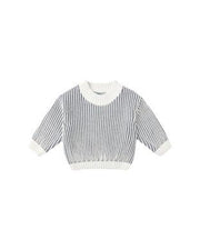 The Relaxed Knit Sweater - Ocean