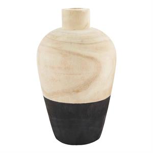Black Paulownia Vase