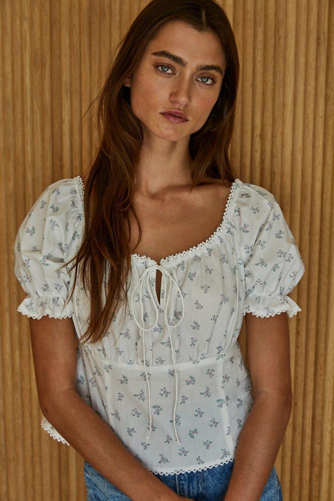 Aislinn Floral Top