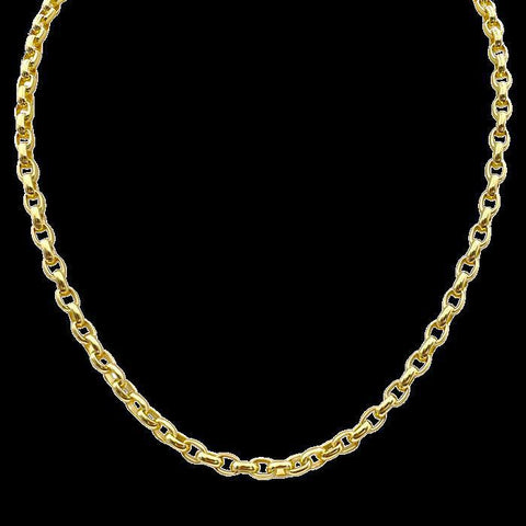 Signature Rolo Gold Chain 4.0mm, 16&