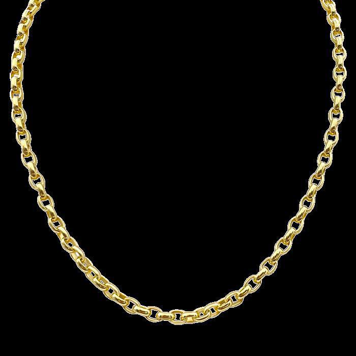 Signature Rolo Gold Chain 4.0mm, 16&