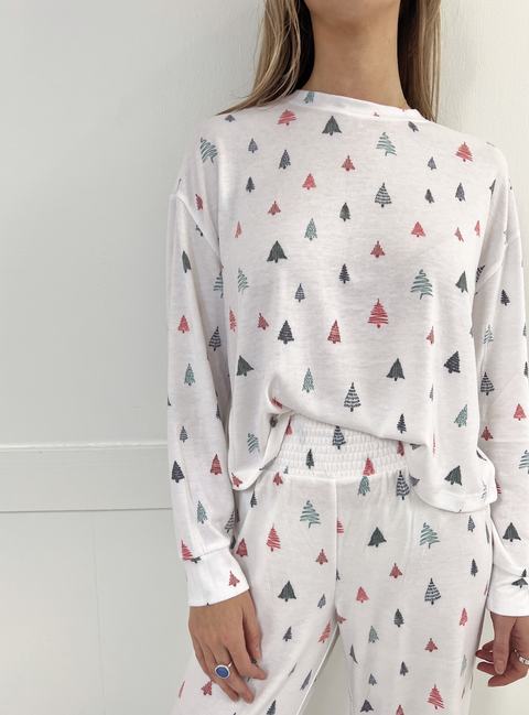 Dawn Tree Pant - White