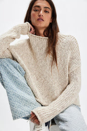 Opal Rollneck Sweater Tea