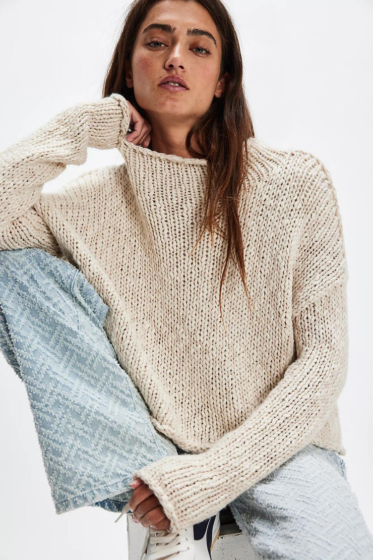 Opal Rollneck Sweater Tea