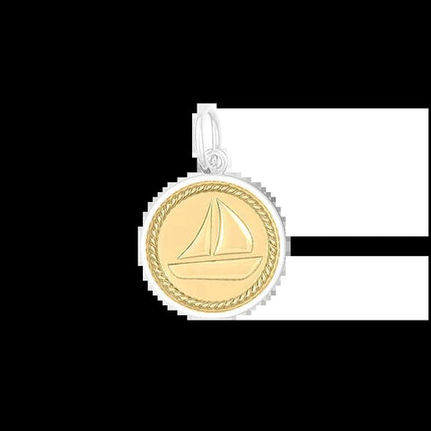 Sailboat Gold Center - LOLA Small