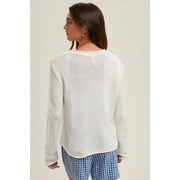 Lobster Sweater - Ivory