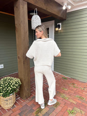 Salt n' Pepper Knit Set Pant