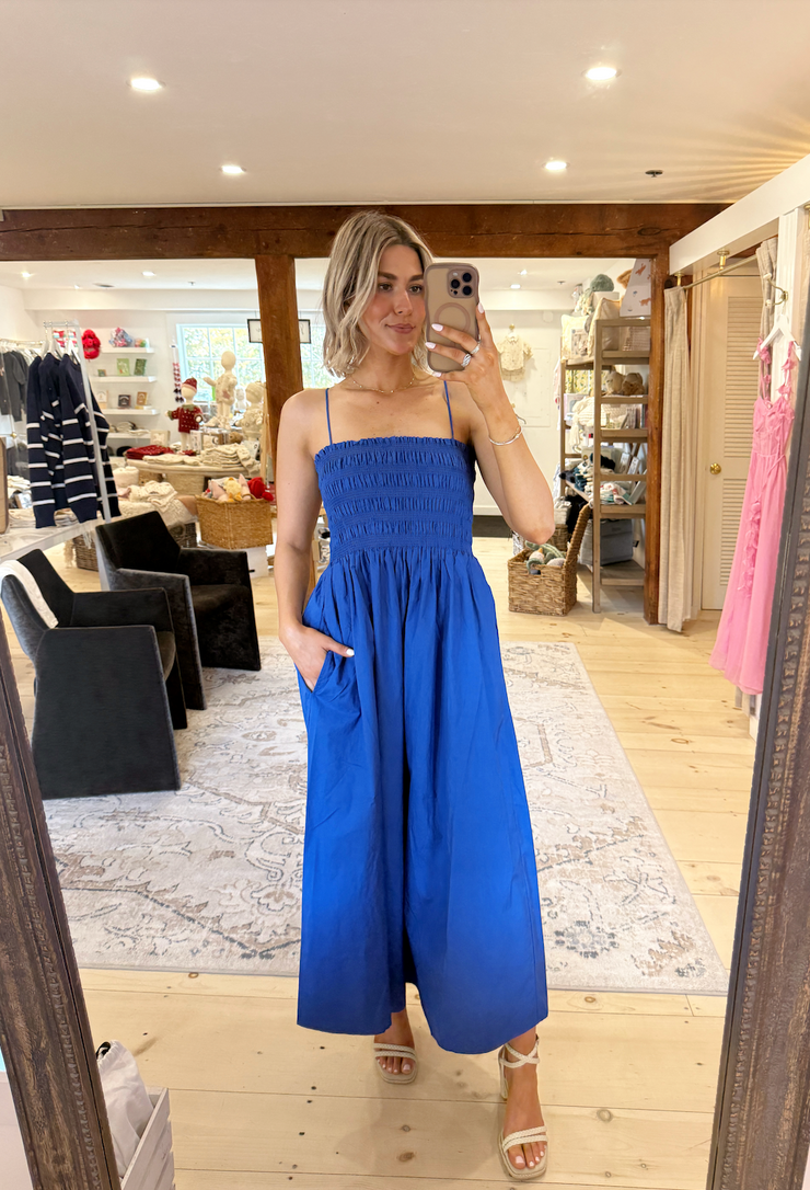 Cornelia Poplin Maxi Dress
