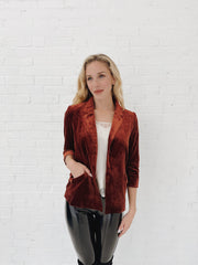The Velvet Blazer - Amber Rusto