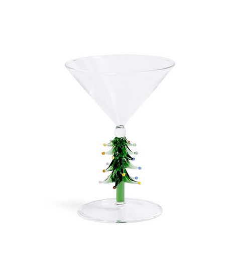 Martini Treetop Cheers Glass