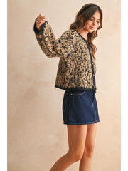 Make a Statement Leopard Cardi