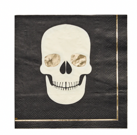 Spooky Skull Cocktail Napkins