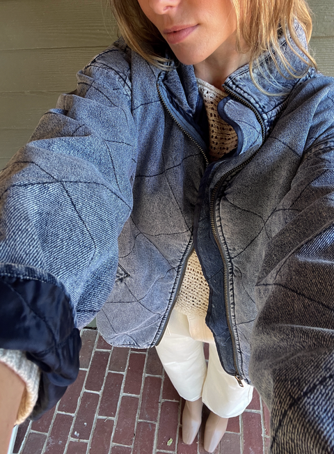 Eclipse Denim Jacket - Blue Denim
