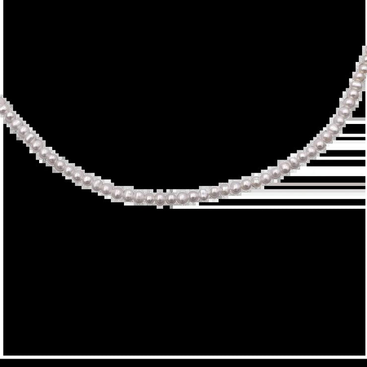 Choker Pearl Nugget Gold Chain 5mm, 16&