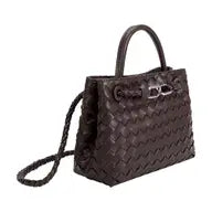 Selma Espresso Recycled Vegan Top Handle Bag