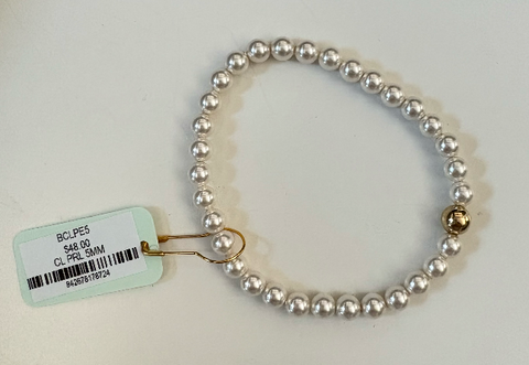 E. Newton Classic Pearl 5mm Bead Bracelet