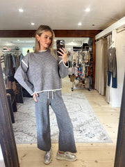 Cozy Combo Set Sweater Grey