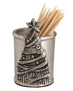 Tree Aluminum Toothpick Holder