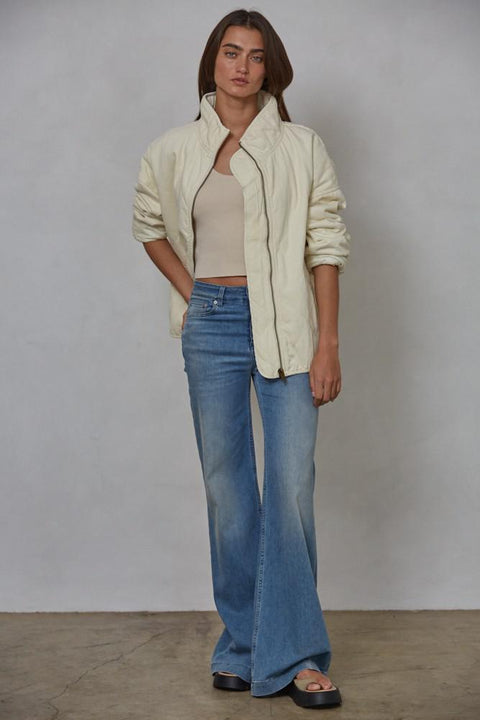 Eclipse Denim Jacket - Ivory