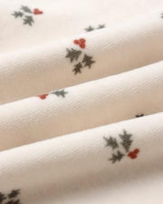 Holly Berry Velour Relaxed Sweatshirt