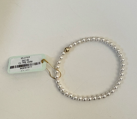E. Newton Classic Pearl 4mm Bead Bracelet