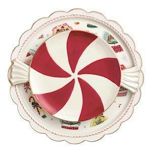 Christmas Candy Platter Set