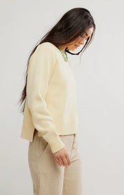 Spring Street Pullover - Banana Cream