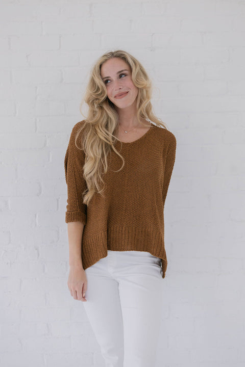 A Classic Knit Sweater