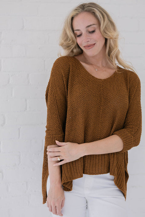 A Classic Knit Sweater