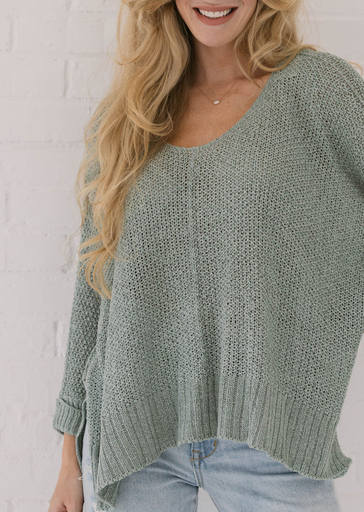 A Classic Knit Sweater