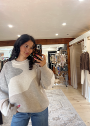 Call Back Sweater - Grey/Stone