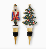 Nutcracker Wine Stopper Set