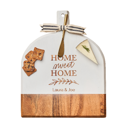 Acacia Bevel Board with spreader