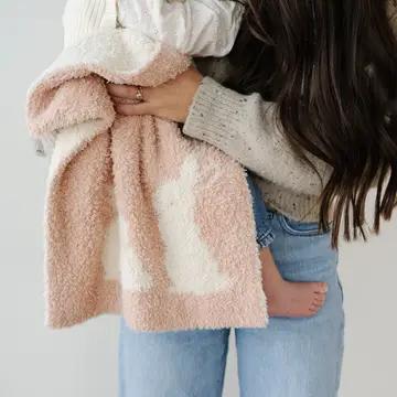 Double Ruched Faux Fur Xl Throw Blankets Flax